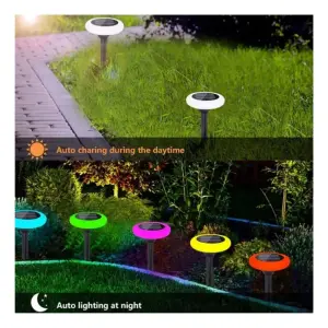 Lampara Solar Decorativa RGB Exteriores