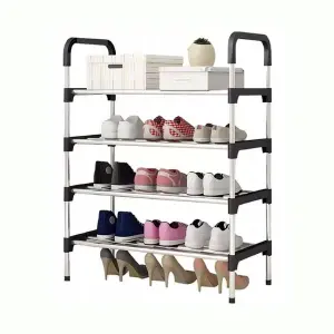ORGANIZADOR ZAPATERO METALICO 4 NIVELES