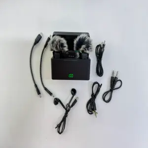 Micrófono Recargable Profesional SX63: Calidad de Estudio, en Cualquier Lugar - Microfono Recargable Profesional SX 63