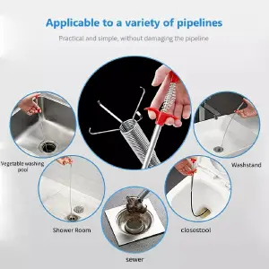 SONDA MULTIUSOS 70 cm DESTAPA TUBERIAS
