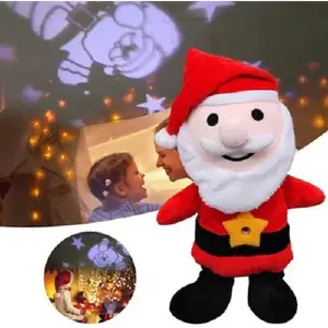 Papa Noel Proyector De Luces Y Sonidos