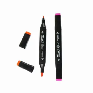 Marcadores x 80 doble punta