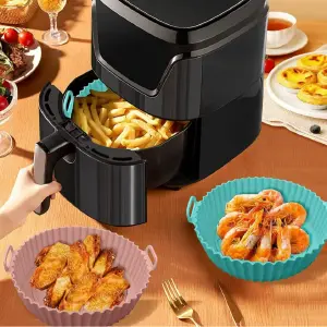 2D Molde De Silicona Airfryer 20cm