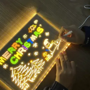 Tablero led de escritura borrable🌈