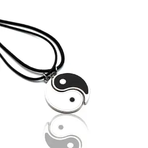 Collar Pareja Yin Y Yang