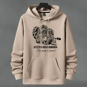 Buso Buzo, Hoodie LEOPARDO COCOA