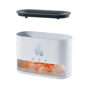Humidificador piedras y efecto llamas