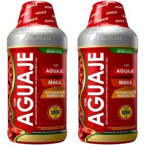 AGUAJE X 1000 ML X 2 UNIDADES
