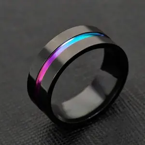 ANILLO CON INTERIOR TORNASOL