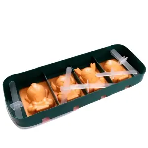 Molde Helados Silicona Figuras Animadas