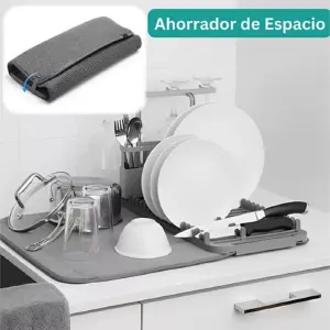 Tapete Escurridor De Loza Absorbente