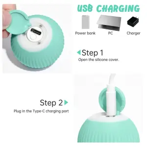Pelota Eléctrica Inteligente Para Gatos