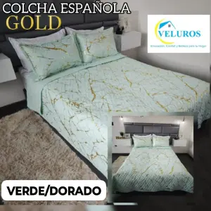 COLCHA GOLDEN VELUROS 2X2