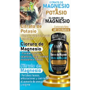 CITRATOS X 60 UND FITOVIT: Suplemento Completo para Huesos, Músculos y Bienestar - CITRATOS X 60 UND FITOVIT