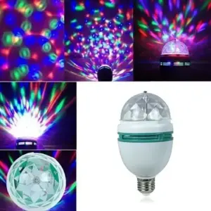 Bombillo Proyector Giratorio Discotequer