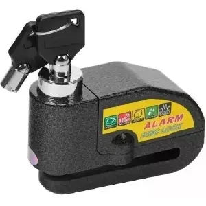 Candado De Moto Con Alarma para Disco