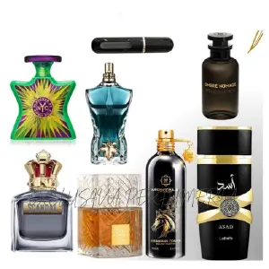 Kit 7 perfumes para hombre+perfumero
