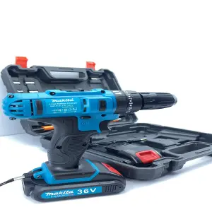 TALADRO MAKITA + CAJA HERRAMIENTAS