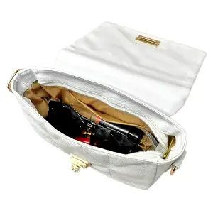 Bolso Dama Karla Chacon Pisi Blanco
