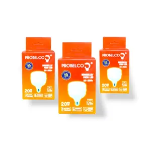 Combo bombillos recargables x 3 20W