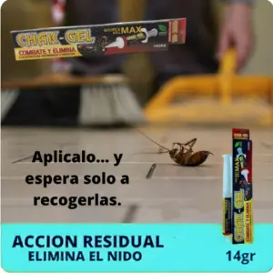VENENO PARA CUCARACHAS CHAK GEL: La Solución Definitiva - VENENO PARA CUCARACHAS CHAK GEL