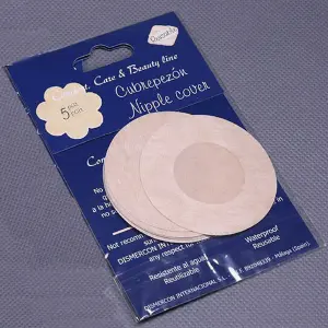 Cubre Pezon Adhesivo 10 Unidades Reutili