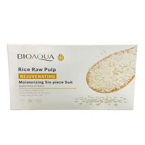 KIT ARROZ BIOAQUA X 6 CAJA DE LUJO: ¡Tu Secreto para una Piel Radiante! - KIT ARROZ BIOAQUA X 6 CAJA DE LUJO