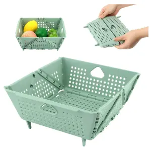 Organizador Cesta Plegable Escurridor Vd