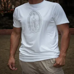 camiseta  WearAgain virgen Guadalupe