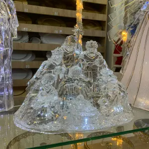PESEBRE NAVIDEÑO EN ACRILICO