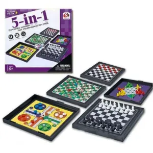 Mini Juego de Mesa 5 en 1