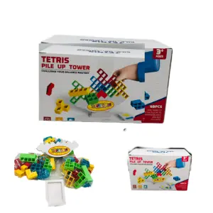 Juego de encaje Tetris tower