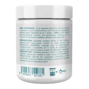 Citrato de Magnesio Essentials: Tu Aliado para la Salud y el Bienestar - Citrato de Magnesio Essentials 250 gr