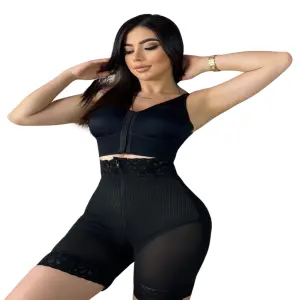 Faja Shorth Levanta Cola Alta Compresion