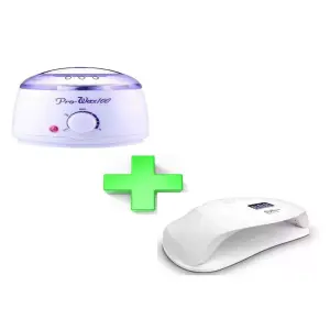 Olla De Cera + Lámpara De Uñas de 72w