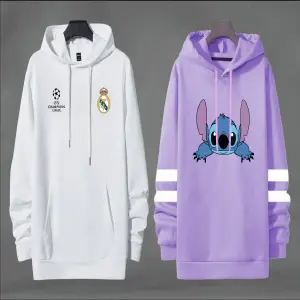 Buzo, Buso Hoodie Real Madrid y Stich