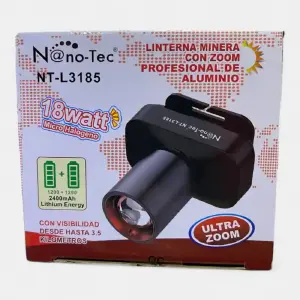 Linterna Nanotec NT-L3185: Iluminación Potente y Duradera - Linterna Nanotec NT-L3185