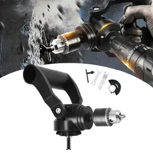 Adaptador de ángulo recto para taladro