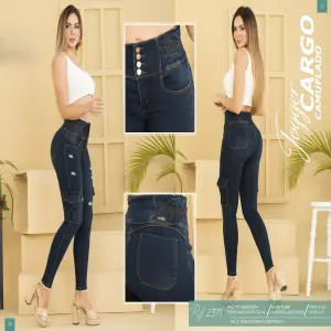 Ref: 2371 Jogger Dama Cargo Camuflado