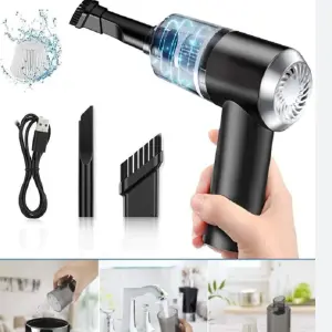 MINI ASPIRADORA PORTATIL 4 EN 1