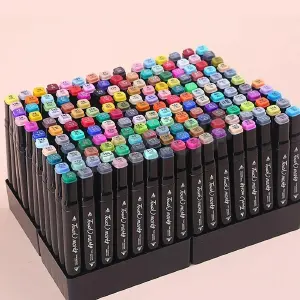 Kit X 60 Marcadores Artísticos De Doble