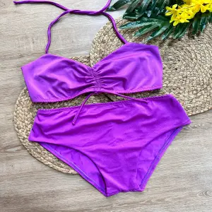 Vestido de baño bikini perlado