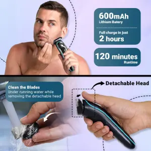 MAQUINA CORTE CABELLO TRIMMER VGR-075