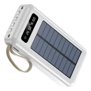 Power Bank 4 En 1 Carga Solar 20000 Mah