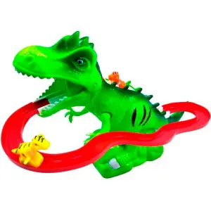 PISTA DINOSAURIO MONTAÑA RUSA JUGUETE