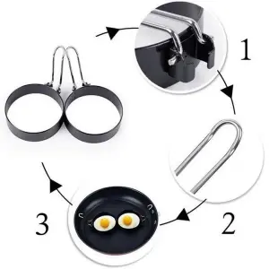 MOLDEADOR DE HUEVOS X 2 UNIDADES