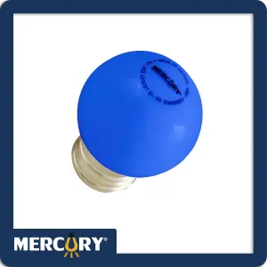 BOMBILLO LED PINPON 1W E27 AZUL