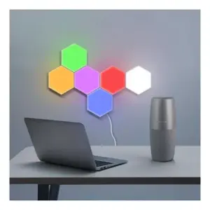 Set Luces Led Hexagonales Inteligentes
