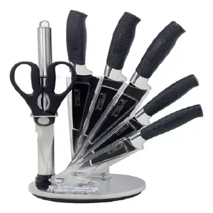 SET DE CUCHILLOS CON SOPORTE