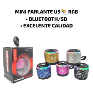 Parlante rgb luces